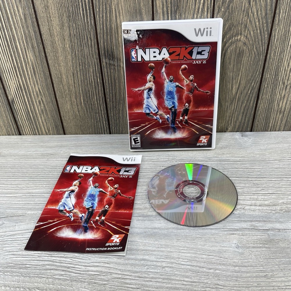NBA 2K13 (Nintendo Wii, 2013) Complete With Manual Tested - Picture 5 of 16